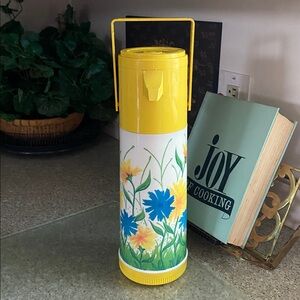 Vintage ALADDIN Pump-A-Drink Thermos 1 Qt.